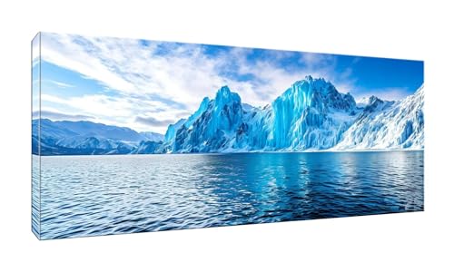 100x250cm 5D Diamond Painting Erwachsene Groß XXL Diamond Painting Alaska Gletscher Diamant painting Kinder Stickerei Kunst Malerei Nach Zahlen Kits Diamond Painting Set für Wanddekoration zu Hause G1 von Jalican