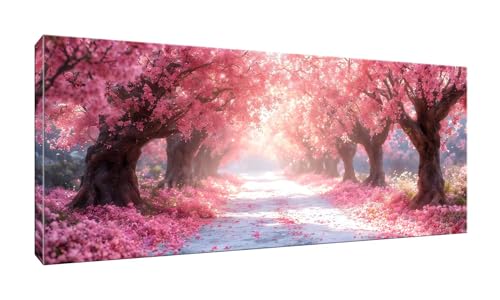 100x250cm 5D Diamond Painting Erwachsene Groß XXL Diamond Painting Kirschbaum Diamant painting Kinder Stickerei Kunst Malerei Nach Zahlen Kits Diamond Painting Set für Wanddekoration zu Hause G-940 von Jalican