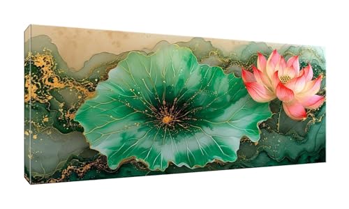 100x250cm 5D Diamond Painting Erwachsene Groß XXL Diamond Painting Lotus Diamant painting Kinder Stickerei Kunst Malerei Nach Zahlen Kits Diamond Painting Set für Wanddekoration zu Hause G-290 von Jalican