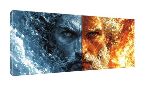 100x250cm 5D Diamond Painting Erwachsene Groß XXL Diamond Painting Zeus Diamant painting Kinder Stickerei Kunst Malerei Nach Zahlen Kits Diamond Painting Set für Wanddekoration zu Hause G-985 von Jalican