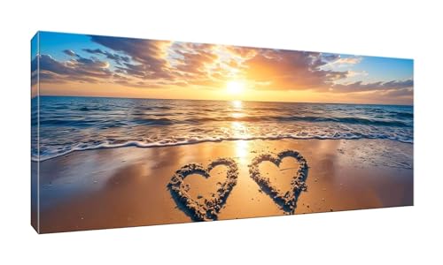 40x100cm 5D Diamond Painting Erwachsene Groß XXL Diamond Painting Strand Liebe Diamant painting Kinder Stickerei Kunst Malerei Nach Zahlen Kits Diamond Painting Set für Wanddekoration zu Hause G-260 von Jalican