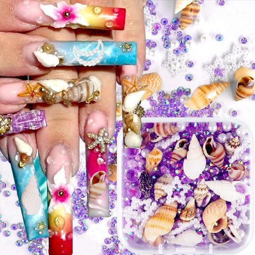 Ocean Nail Charms Sommer Meer Nagel Charms Nägel Zubehör Flatback Rhinestones Perlen Muschel Nailart Glitzersteine Nagelanhänger Nageldesign Glitzer Strasssteine Summer Nail Art Charm Anhänger (lila) Ocean Nail Charms Sommer Meer Nagel Charms Nägel Zubehör Flatback Rhinestones Perlen Muschel Nailart Glitzersteine Nagelanhänger Nageldesign Glitzer Strasssteine Summer Nail Art Charm Anhänger (lila) von Jaliya