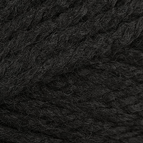 James C Brett James C Brett Yarn Amazon Super Chunky Wolle, J12 Schwarz (100 g) von James C. Brett