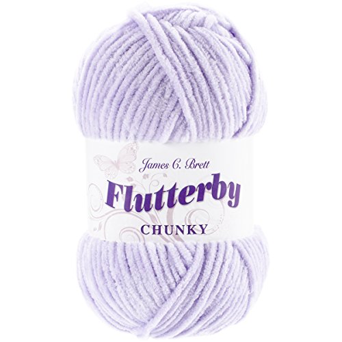 James C. Brett B10 Flutterby geschoben Yarn-Lilac von James C. Brett