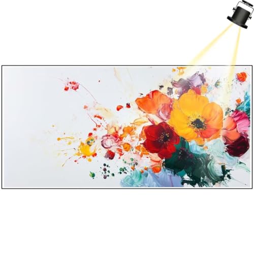 Diamond Painting Abstrakt 100x40 cm, Blume Diamant Painting Bilder, Malen Nach Zahlen Erwachsene, DIY Diamond Art Painting Kits, Full Diamanten Painting Mosaic Malerei Stickerei Set, Home Dekor yf304 von Janktie