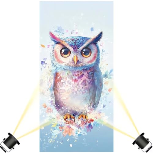 Diamond Painting Eule 100 x 300 cm,Tier Diamant Painting Bilder,Malen Nach Zahlen Erwachsene,DIY Diamond Art Painting Kits,Full Drill Diamanten Painting Mosaic Malerei Stickerei Set,Home Dekor yf488 von Janktie