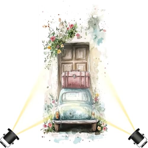 Diamond Painting Oldtimer 100x200 cm, Auto Diamant Painting Bilder, Malen Nach Zahlen Erwachsene, DIY Diamond Art Painting Kits, Full Diamanten Painting Mosaic Malerei Stickerei Set, Home Dekor yf492 von Janktie