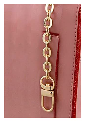 Janmobrian Wallet Chain,Taschenkette Taschenkette - 7mm Metall Ersatz Geldbörse Kette Schulter Crossbody Bag Strap for Cluth, Kleine Handtasche Griff DIY. Mode(Gold,120) von Janmobrian