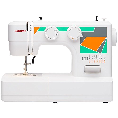 Janome mod-11 Leicht zu bedienende Nähmaschine mit 11 Maschen, und 5 Feed Hunde MOD-15 von Janome