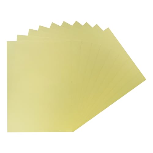 100 x A4-Papier, Pastellgelb, 75 g/m² von Janrax