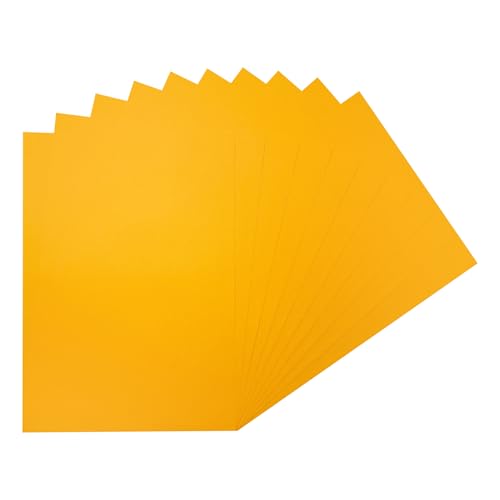 100 x A4-Papier, fluoreszierendes Orange, 75 g/m² von Janrax