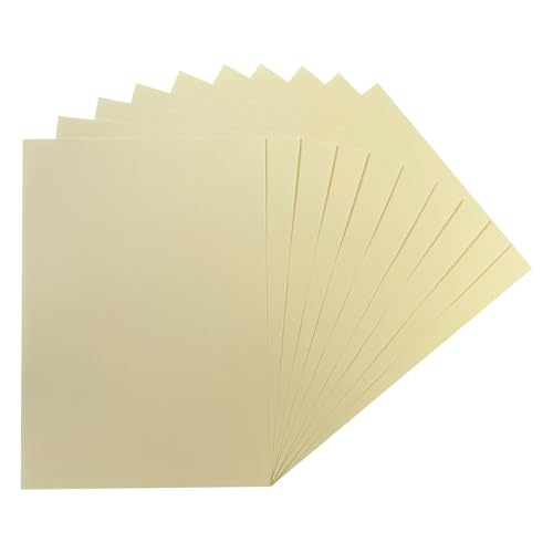 100 x A5-Papier, elfenbeinfarben, 75 g/m² von Janrax