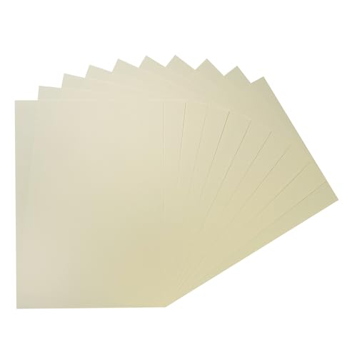 100 x elfenbeinfarbenes A4-Papier, 75 g/m² von Janrax