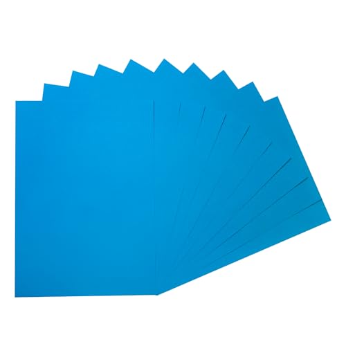 Packung mit 100 blauen A4-Papieren, 75 g/m² von Janrax