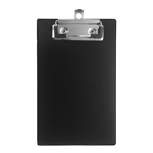 schwarz Mini Klemmbrett - Kleine Tasche A6 Clip Platte von Janrax