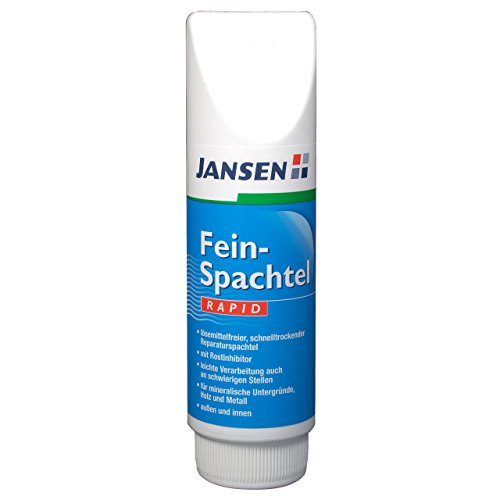 Acryl Feinspachtel Rapid weiß 400 g von Jansen