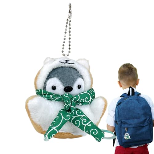 Pinguin-Puppen-Anhänger – Pinguin-Taschenanhänger, Plüsch-Pinguin-Anhänger | Pinguin-Schlüsselanhänger-Accessoire Aus Hochwertigem, Weichem Plüschstoff, Weicher Stofftier-Schlüsselanhänger Für Schulru von Janurium