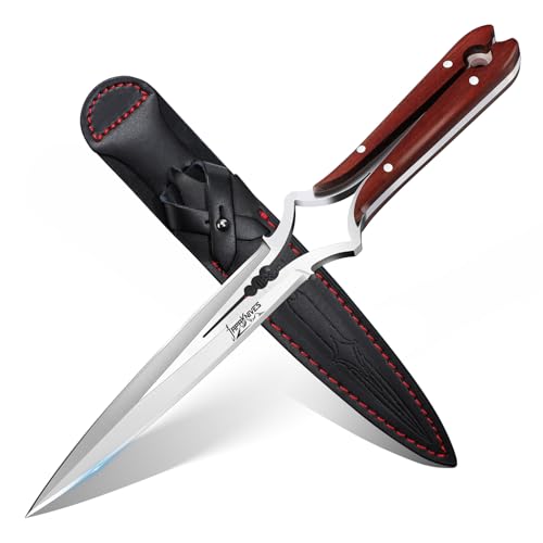 Japaknives Outdoor Messer Survival Jagdmesser Feststehende Klinge M390 Stahl Durchbrochene Konstruktion Bushcraft Messer 5mm Dicke Full Tang Camping Messer Geschenk für Männer Japaknives Outdoor Messer Survival Jagdmesser Feststehende Klinge M390 Stahl Durchbrochene Konstruktion Bushcraft Messer 5mm Dicke Full Tang Camping Messer Geschenk für Männer von Japaknives
