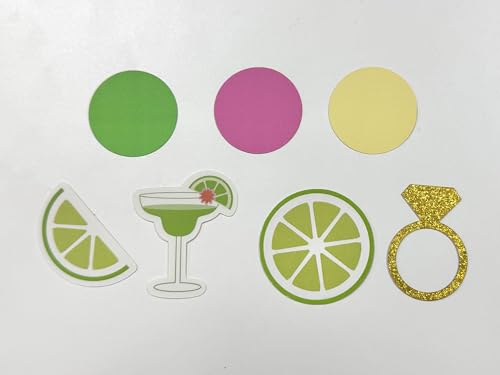 JarThenaAMCS 300 Stück Margs and Matrimony Bachelorette Party Konfetti Martini-Themed Brautjungfer Papier Konfetti Tischaufsätze für mexikanische Tini Bit ältere Fiesta, Brautparty JarThenaAMCS 300 Stück Margs and Matrimony Bachelorette Party Konfetti Martini-Themed Brautjungfer Papier Konfetti Tischaufsätze für mexikanische Tini Bit ältere Fiesta, Brautparty von JarThenaAMCS