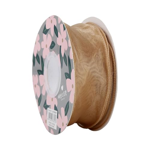 Jarsense Fischschwanzband, 40 mm breit, 9,1 m Polyesterband, Geschenkschleife für Bastelarbeiten, Geschenkverpackungen, Blumensträuße, Schleifen, Hochzeits-Party-Dekoration (N) von Jarsense