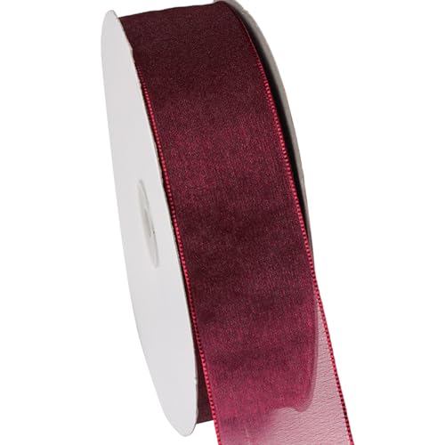 Jarsense Organzaband, 16 mm breit, 91,4 m Nylonband, Geschenkschleife für DIY, Handwerk, Geschenkverpackung, Blumensträuße, Schleifen, Hochzeitsfeier Dekoration (024) von Jarsense