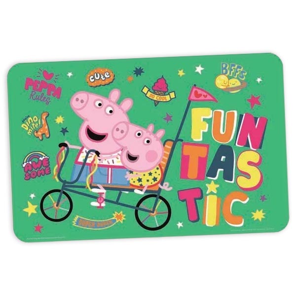 Peppa Pig Platzdeckchen, 1 Stück, 43cm x 28cm von Javoli