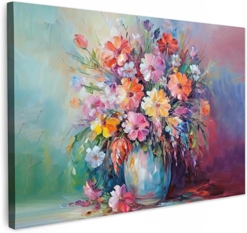 Blumenvase Diamond Painting Erwachsene Groß XXL 50x100cm, DIY 5D Diamant Painting Bilder kinder Malen Nach Zahlen Set, Diamond Art Full Diamant Malerei Kunst Basteln für Home Wand Dekor G-179 von Jaxiaco