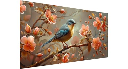 Diamond Painting Erwachsene Groß 100x200cm, 5D Diamant Painting Bilder Vogel Diamond Painting Baum 1 Diamand Painting Kinder Anfänger, DIY Crystal Art Bastelset, Deko Wohnzimmer Geschenke N1-580 von Jaznnghh