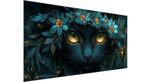 Diamond Painting Erwachsene Groß 10x20cm, 5D Diamant Painting Bilder Katze Diamond Painting Tier 1 Diamand Painting Kinder Anfänger, DIY Crystal Art Bastelset, Deko Wohnzimmer, Geschenke Frauen N1-600 von Jaznnghh