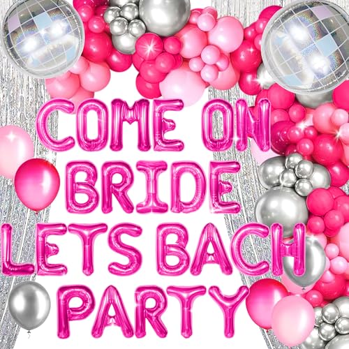 JeVenis Come on Bride Lets Bach Party Decor Lets Go Party Bachelorette Party Supplies Let Go Party Supplies Bachelorette Bridal Shower Party Supplies von JeVenis