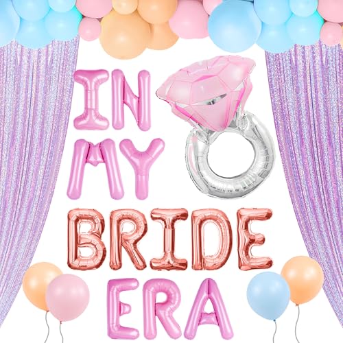 JeVenis In My Bride Era Banner In My Bride Era Decoration Bachelorette Party Decorations Bridal Shower Decorations Bachelorette Party Favors (Farbe1) von JeVenis