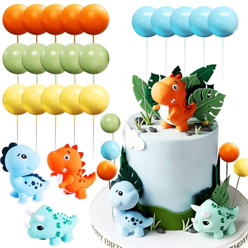 JeVenis Luxury Dino Tortendeko Dinosaurier Kuchendekoration Cake Toppers Kinder Babyparty Dinosaurier Themen Kuchen Dekoration Dinosaurier Geburtstag von JeVenis