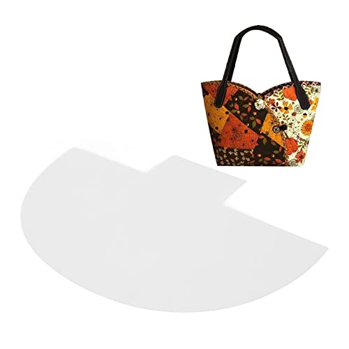 Acryl-Taschen-Schablone, Wiederverwendbare Transparente Handtasche-Nähschablone für DIY-Tasche, Tolles für Schneider, Acryl-Taschen-Schablone für die Herstellung von von Jeanoko