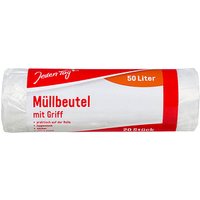 Jeden Tag Müllbeutel 50,0 l transparent, 20 St. von Jeden Tag