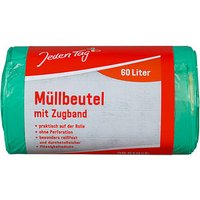 Jeden Tag Müllbeutel 60,0 l grün, 30 St. von Jeden Tag