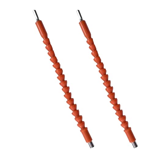 Superbit Flexible Drill Bit Extension, Screw It Flexible Drill Extension Kit, Flexable Drill Bit Extender, Super Bit Flexible Shaft Extension Bits (Orange) von Jeeeun