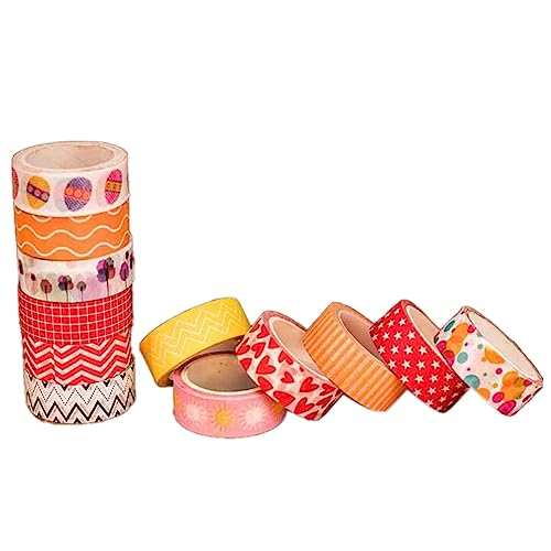 Jeenuuder Washi Tape für Weihnachten, DIY, selbstklebend, dekorativ, Scrapbooking, Schreibwaren, Schulbedarf von Jeenuuder