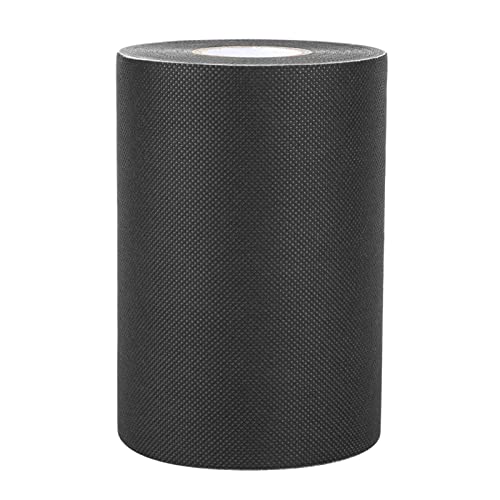 Jenngaoo Kunstrasen Klebeband, Naht Selbstklebende Synthetisches Nahtband Kunstrasenband für Rasenteppich Turf Rasen, 150 mm x 10 m/5,9 Zoll x 32,8 Fuß (Schwarz) von Jenngaoo