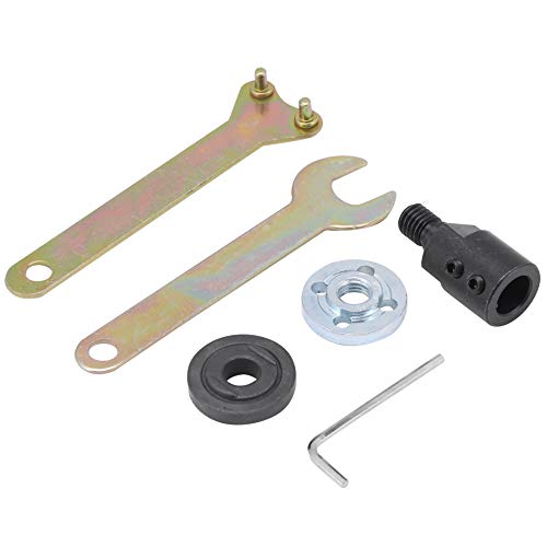 Jenngaoo Winkelschleifer Spannfutter Kit, M10-5mm/8mm/10mm/12mm Motorwellen Kupplungshülse Säge Kupplung Sägefutter Adapter (12mm) von Jenngaoo