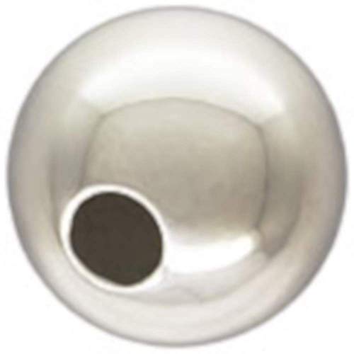 Perlen aus Sterling-Silber 925, rund, 8 mm, 2,2 mm Loch, 20 Stück JensFindings von JensFindings