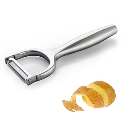 Gemüseschältes, Kartoffelschäler, 6, 6x2, 6 Edelstahlgeschwindigkeit, Y-Form-Gemüse mit nicht rutschem Griff, rotbare Obstschale für Küche, Obst Gemüseschältes, Kartoffelschäler, 6, 6x2, 6 Edelstahlgeschwindigkeit, Y-Form-Gemüse mit nicht rutschem Griff, rotbare Obstschale für Küche, Obst von Jeorywoet