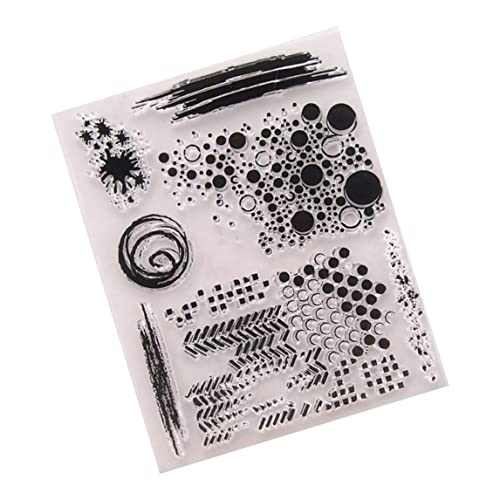 Jeorywoet Clear Stamps DIY Craft Transparent Stempel Seal Scrapbooking -Präge -Stempel für Kartenherstellung, Prägenstempel für Scrapbooking von Jeorywoet