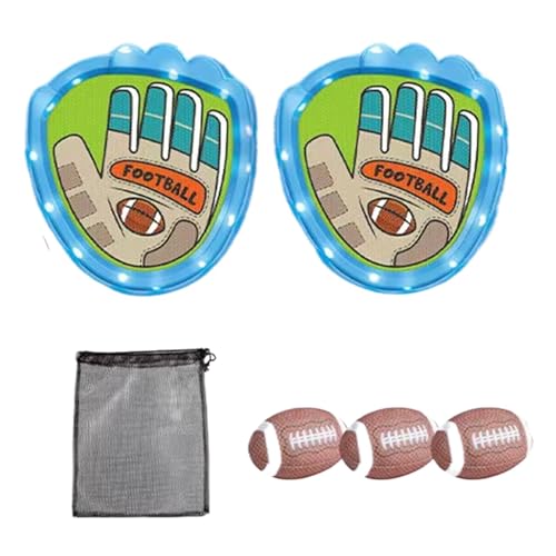 Jeruytgh Catch Ball Game Set | Ball and Toss Game Set | Toy Throw and Catch | Ball Catch Games Paddle | Toss Ball Sport Game | Ball Game Set Funny Interactive Outdoor Toys for Outdoor Party von Jeruytgh