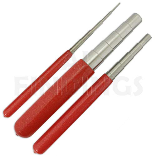 348 Drahtwickler-Set (rot) und Biegering-Macher, 1,5–15 mm von Jewellers Tools