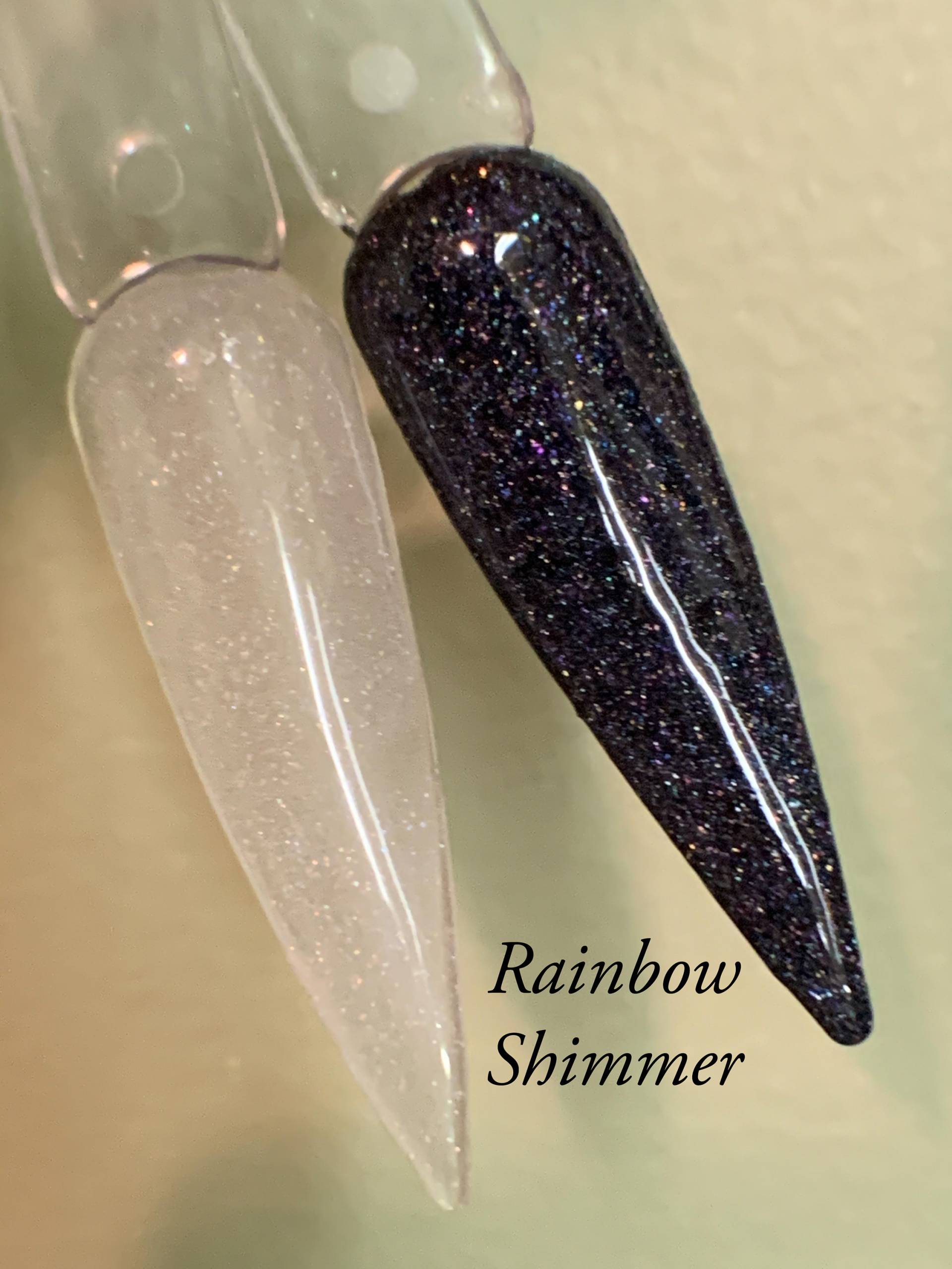 Regenbogen-Schimmer-Topper-Dip-Pulver von JewelsDips