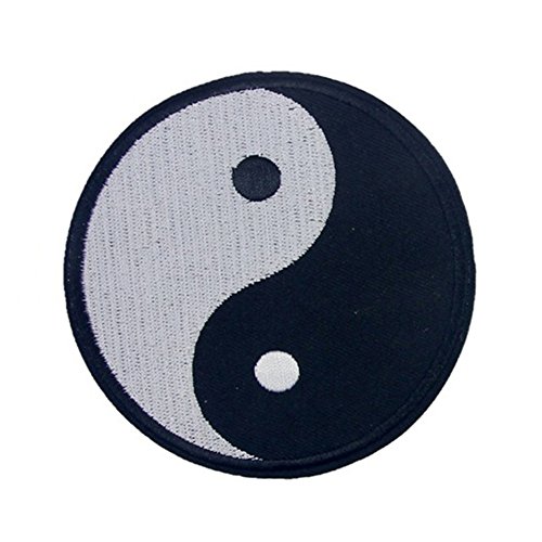 Chinesisches traditionelles Yin-Yang-Symbol DIY Applikation bestickt Sew Iron on Patch M von Jiacheng29