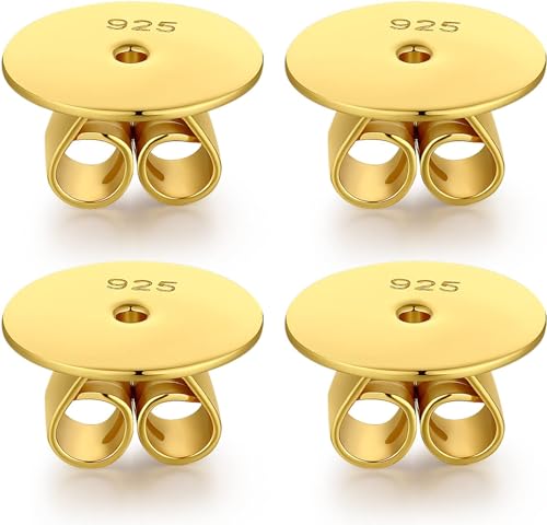 Ohrring Verschlusse Ohrstecker Verschlüsse Ohrringe Gold Stecker Verschluss 925 Sterling Silber Ohrring Verschlusse Ohrstecker Verschlüsse Ohrringe Gold Stecker Verschluss 925 Sterling Silber von Jiahanzb