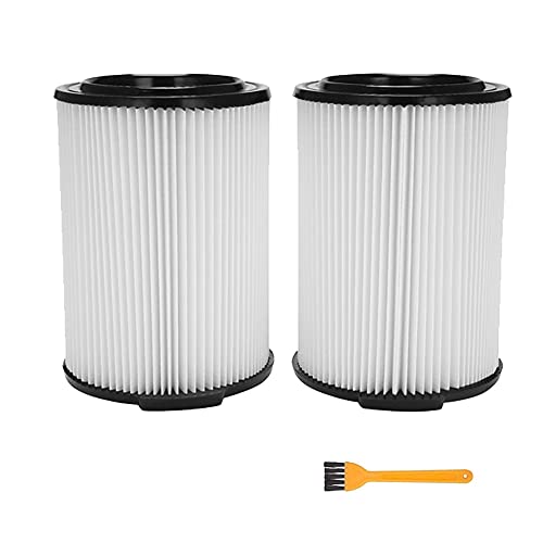 Jialouboo HEPA-Filter für Standard-Staubsauger, waschbar, für VF4000 Vac 5-20 Gallonen, 2 Stück von Jialouboo