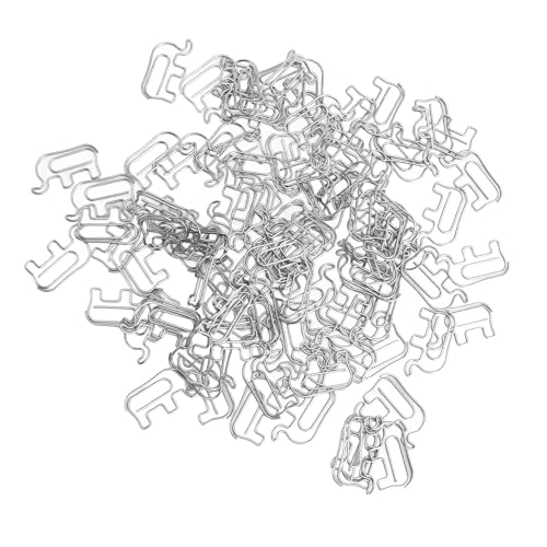 100 Stück Tier-Büroklammern, Süße Elefanten-Büroklammern, Schöne Edelstahl-Lesezeichenklammern mit Aufbewahrungsbox für Kinder, Kinder, Party, Einladungskarte, von Jiawu