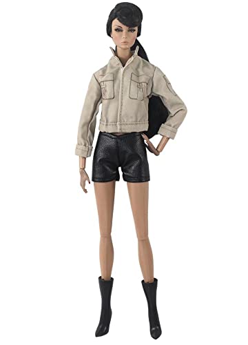 Jilibaba Puppe Kleidung Mantel Rock Hosen Tops Casual Anzug Kostüm Outfits Zubehör für 1/6 SD Puppe 11" 30cm Mädchen Puppe Kinder Geschenk Spielzeug #9 von Jilibaba